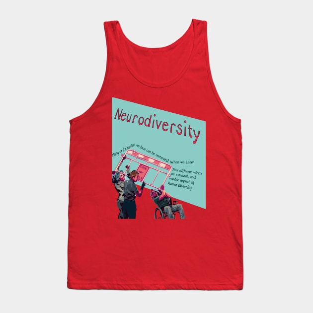 Neurodiversity Tank Top by LondonAutisticsStandingTogether